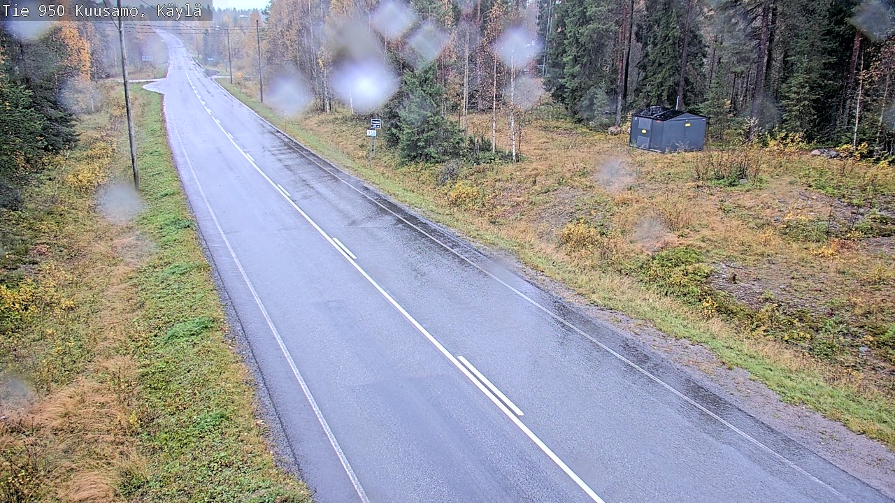 Weather Camera Image Road 950 Kuusamo, Käylä, Kuusamo, Pohjois-Pohjanmaa