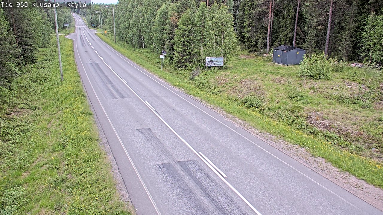 Kelikamerat Kuva Tie 950 Kuusamo, Käylä, Kuusamo, Pohjois-Pohjanmaa