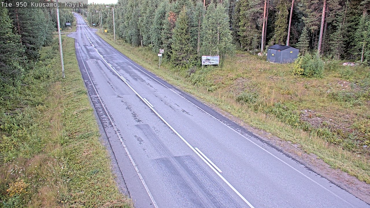 Kelikamerat Kuva Tie 950 Kuusamo, Käylä, Kuusamo, Pohjois-Pohjanmaa