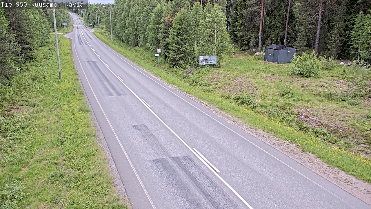 Kelikamerat Kuva Tie 950 Kuusamo, Käylä, Kuusamo, Pohjois-Pohjanmaa