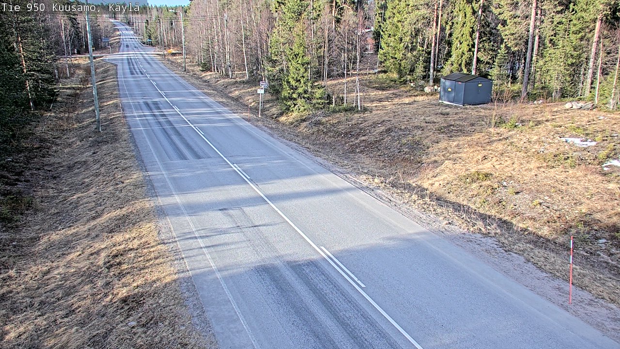 Weather Camera Image Road 950 Kuusamo, Käylä, Kuusamo, Pohjois-Pohjanmaa
