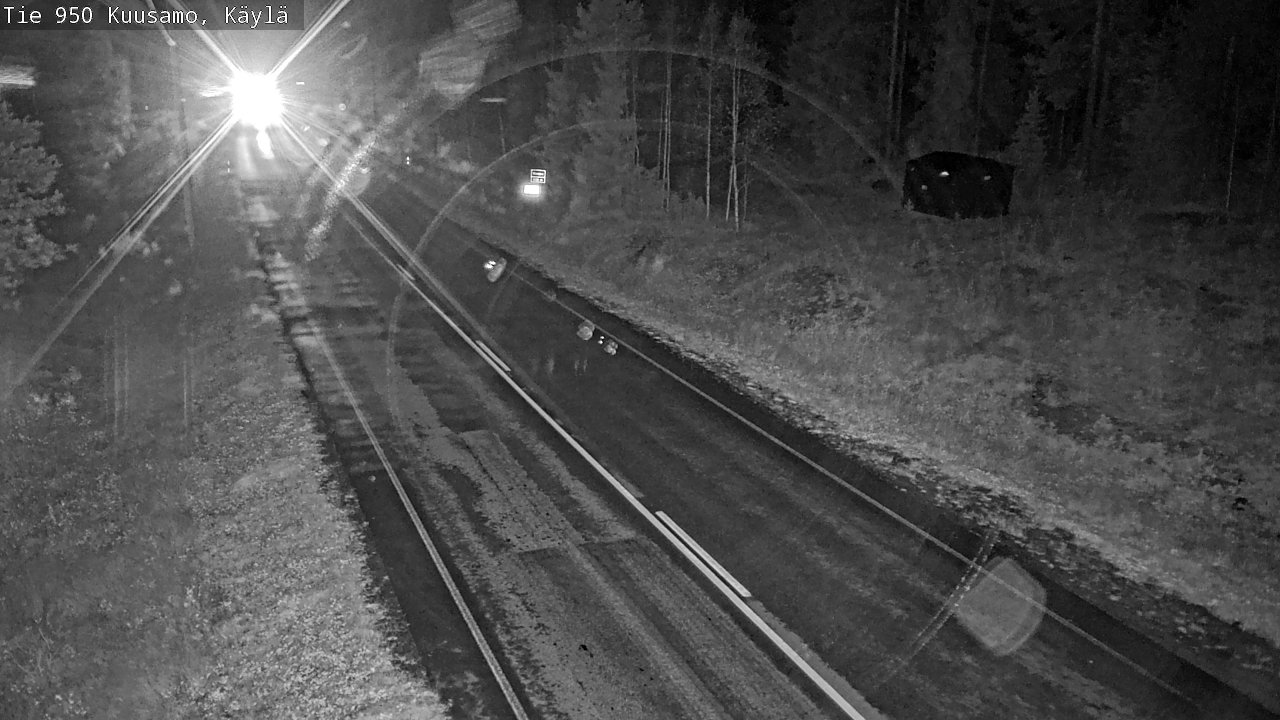 Weather Camera Image Road 950 Kuusamo, Käylä, Kuusamo, Pohjois-Pohjanmaa
