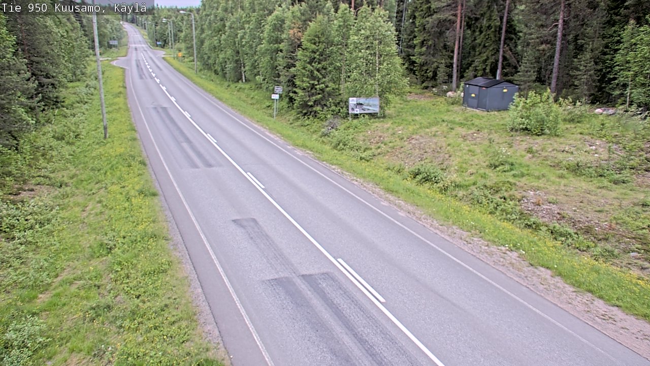 Kelikamerat Kuva Tie 950 Kuusamo, Käylä, Kuusamo, Pohjois-Pohjanmaa