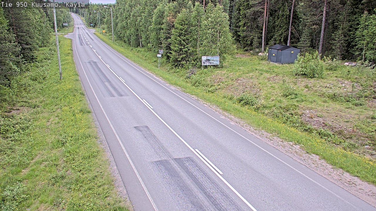 Kelikamerat Kuva Tie 950 Kuusamo, Käylä, Kuusamo, Pohjois-Pohjanmaa