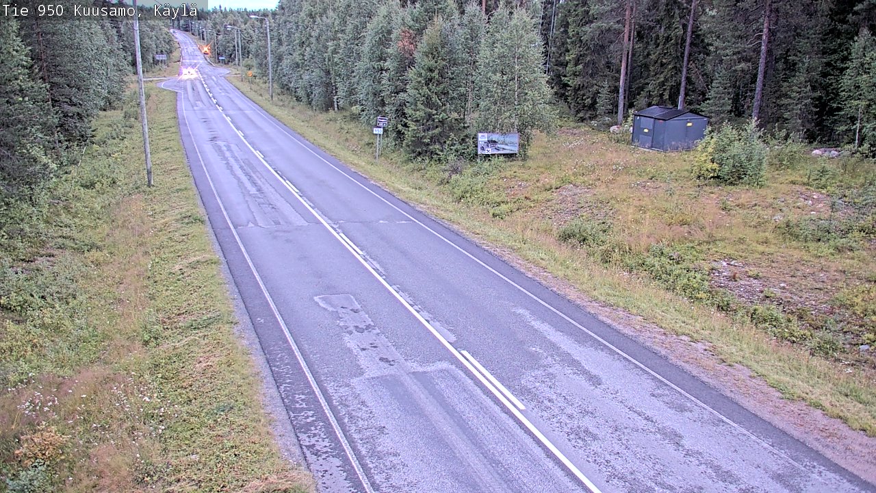 Kelikamerat Kuva Tie 950 Kuusamo, Käylä, Kuusamo, Pohjois-Pohjanmaa