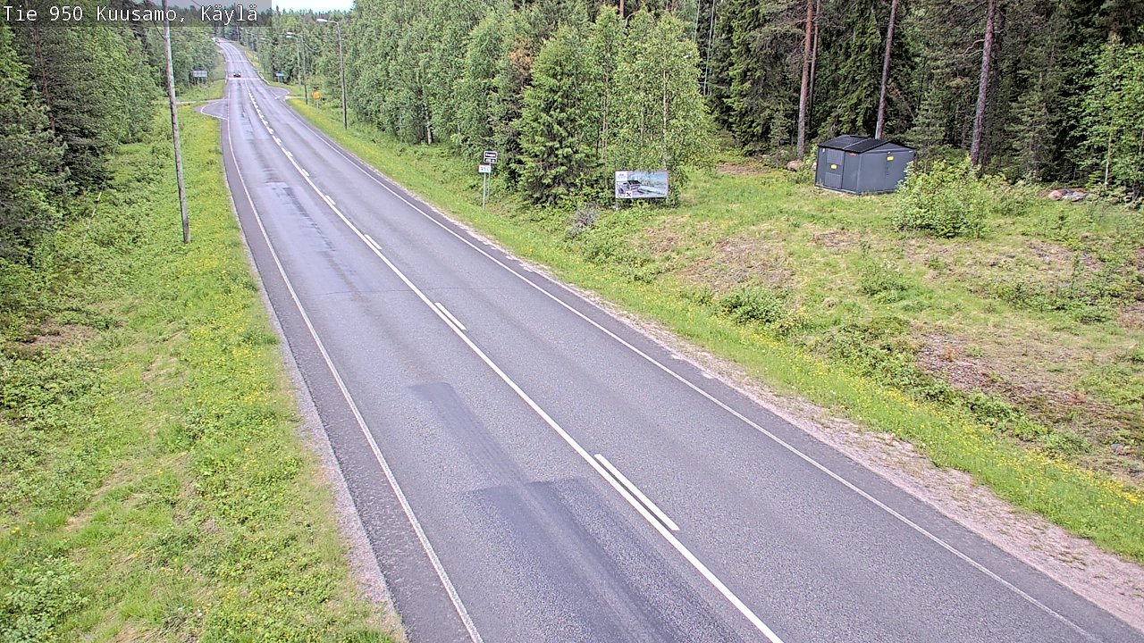 Kelikamerat Kuva Tie 950 Kuusamo, Käylä, Kuusamo, Pohjois-Pohjanmaa