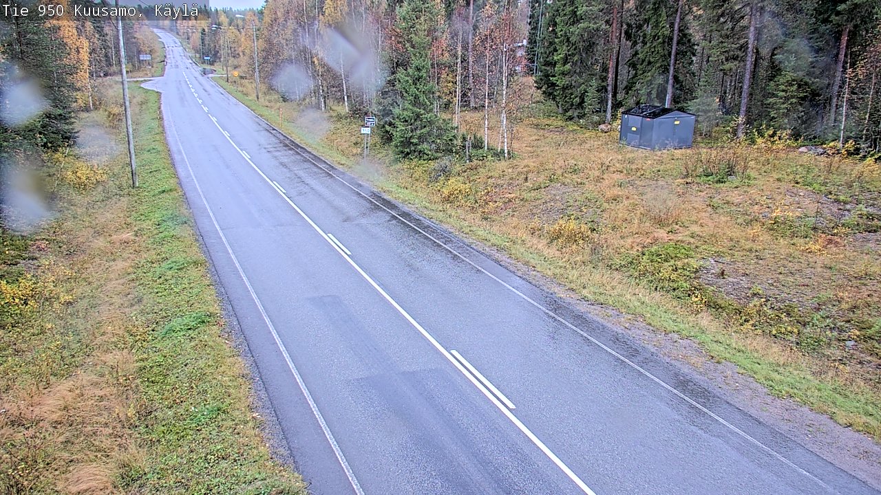 Weather Camera Image Road 950 Kuusamo, Käylä, Kuusamo, Pohjois-Pohjanmaa