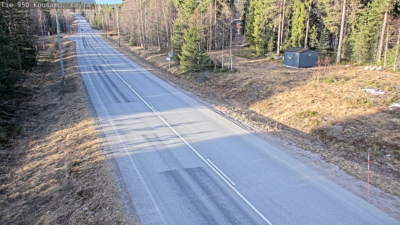 Weather Camera Image Road 950 Kuusamo, Käylä, Kuusamo, Pohjois-Pohjanmaa