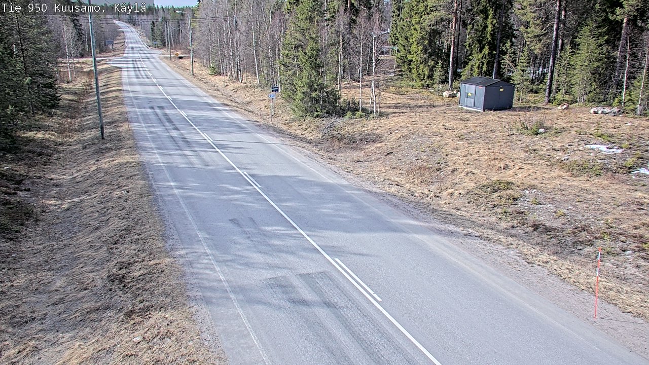 Kelikamerat Kuva Tie 950 Kuusamo, Käylä, Kuusamo, Pohjois-Pohjanmaa