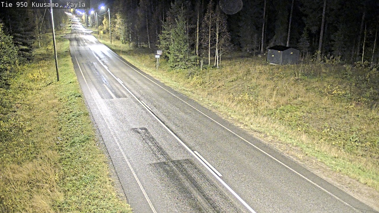 Weather Camera Image Road 950 Kuusamo, Käylä, Kuusamo, Pohjois-Pohjanmaa