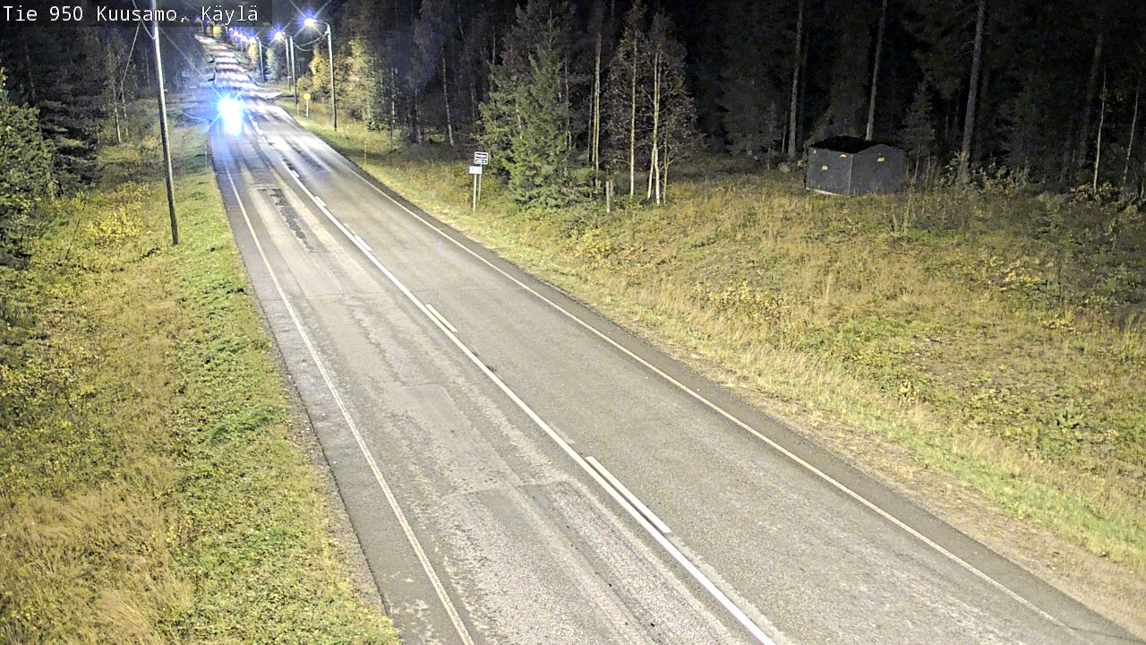 Weather Camera Image Road 950 Kuusamo, Käylä, Kuusamo, Pohjois-Pohjanmaa