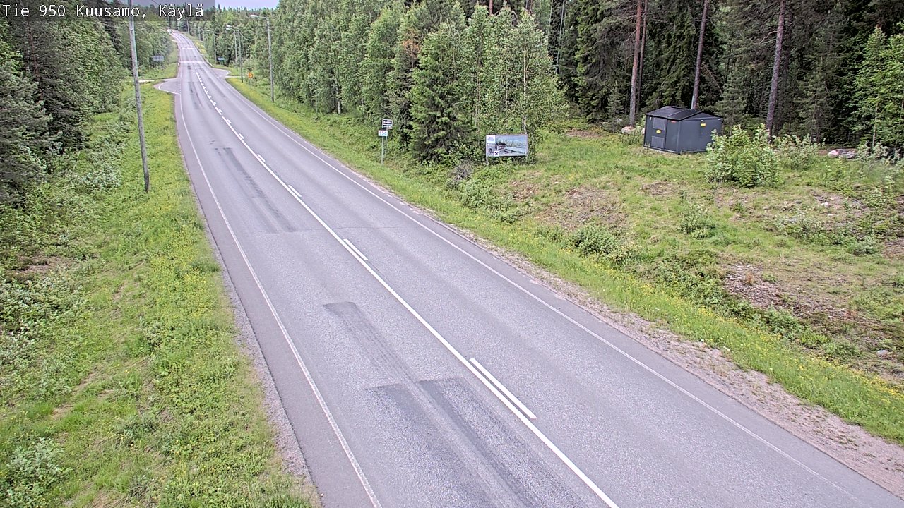 Kelikamerat Kuva Tie 950 Kuusamo, Käylä, Kuusamo, Pohjois-Pohjanmaa