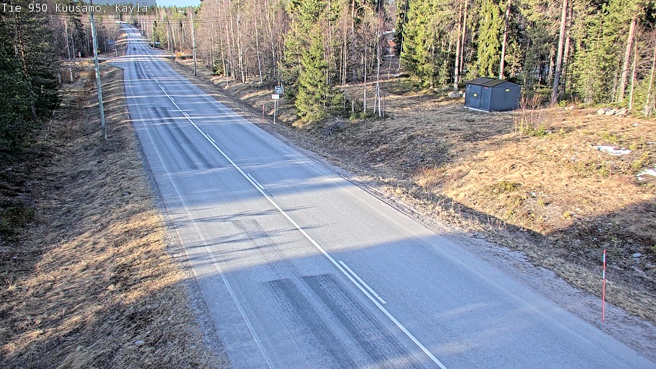 Weather Camera Image Road 950 Kuusamo, Käylä, Kuusamo, Pohjois-Pohjanmaa