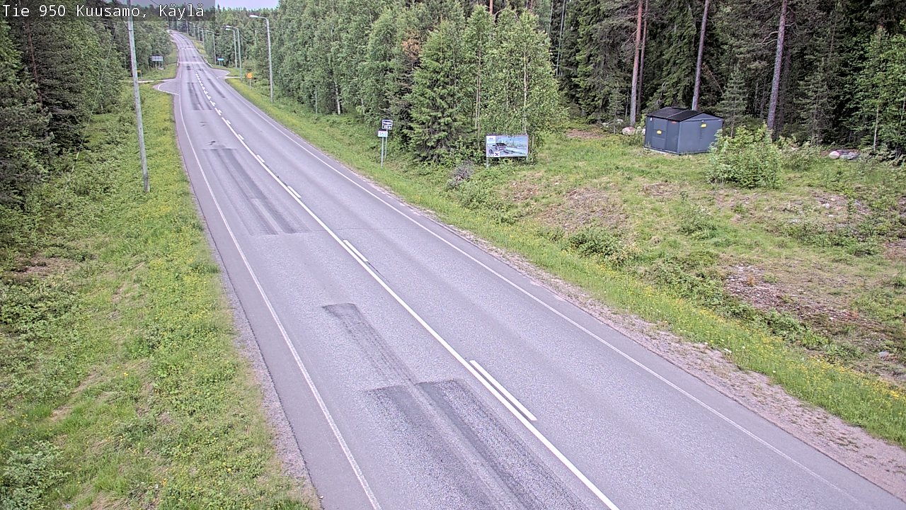 Kelikamerat Kuva Tie 950 Kuusamo, Käylä, Kuusamo, Pohjois-Pohjanmaa