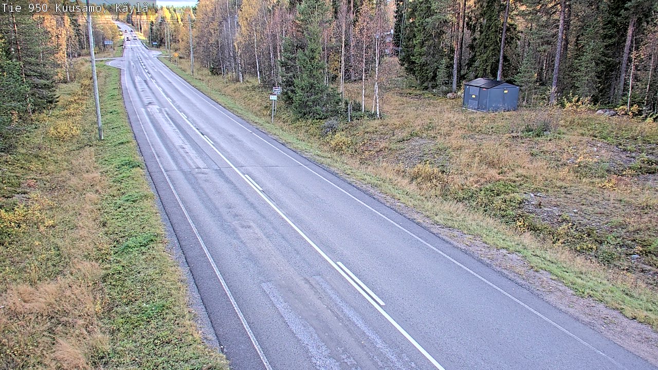 Weather Camera Image Road 950 Kuusamo, Käylä, Kuusamo, Pohjois-Pohjanmaa