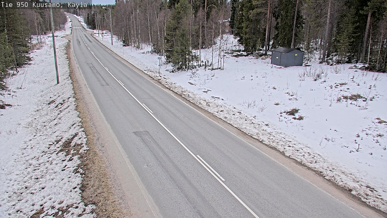 Kelikamerat Kuva Tie 950 Kuusamo, Käylä, Kuusamo, Pohjois-Pohjanmaa