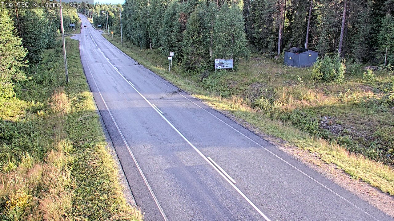 Kelikamerat Kuva Tie 950 Kuusamo, Käylä, Kuusamo, Pohjois-Pohjanmaa