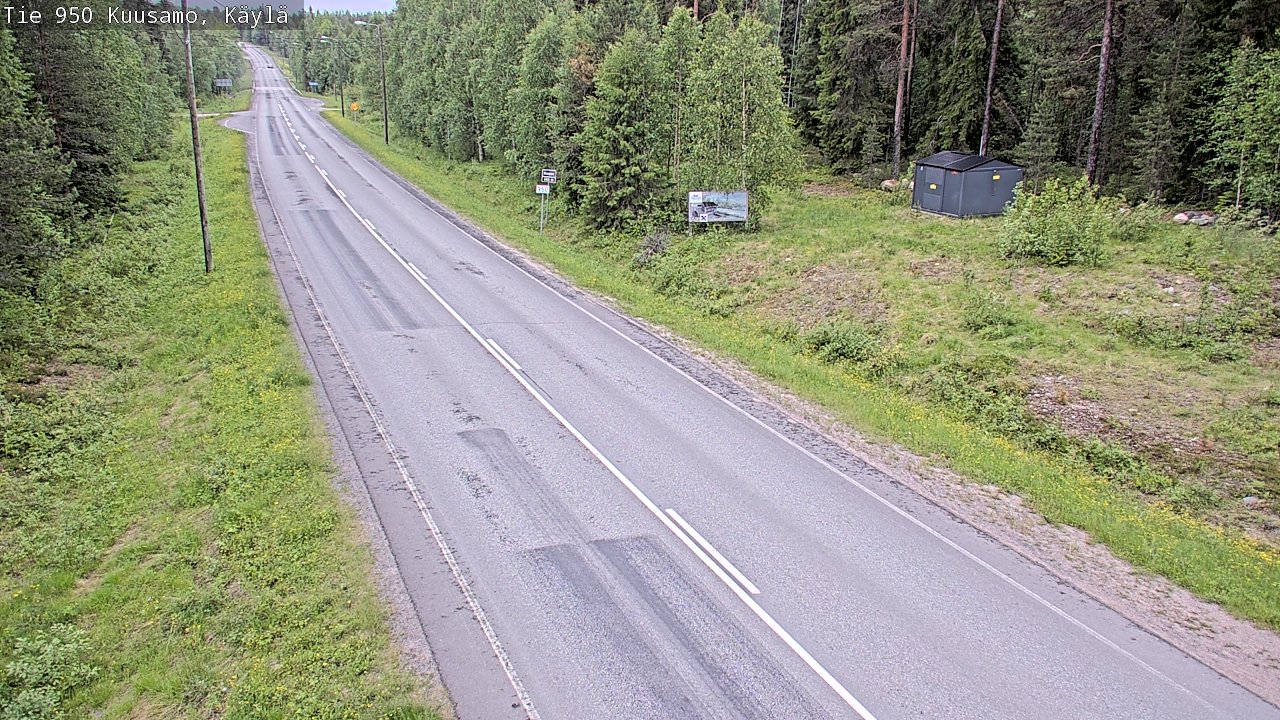 Kelikamerat Kuva Tie 950 Kuusamo, Käylä, Kuusamo, Pohjois-Pohjanmaa
