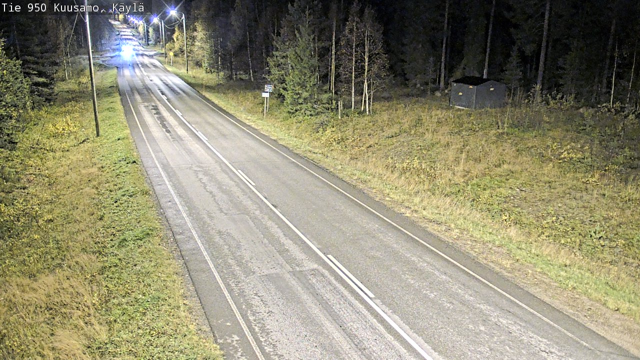 Weather Camera Image Road 950 Kuusamo, Käylä, Kuusamo, Pohjois-Pohjanmaa