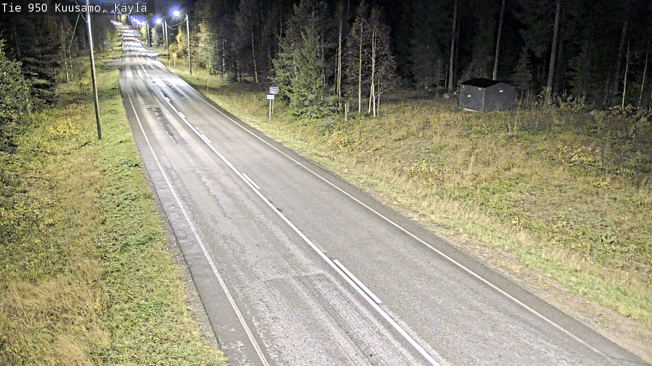 Weather Camera Image Road 950 Kuusamo, Käylä, Kuusamo, Pohjois-Pohjanmaa