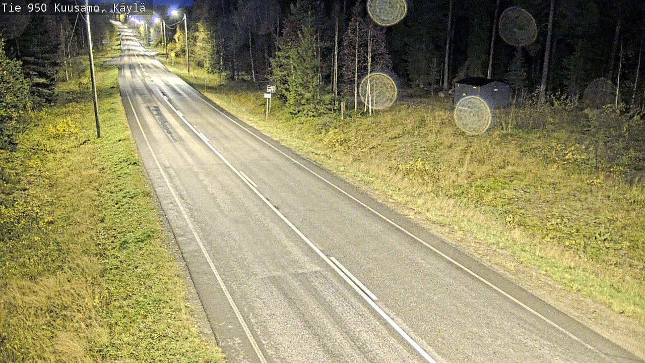 Weather Camera Image Road 950 Kuusamo, Käylä, Kuusamo, Pohjois-Pohjanmaa