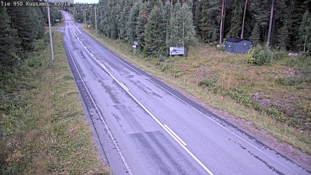 Kelikamerat Kuva Tie 950 Kuusamo, Käylä, Kuusamo, Pohjois-Pohjanmaa