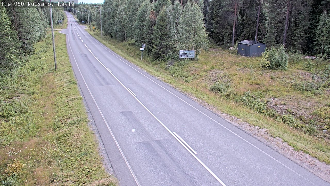 Kelikamerat Kuva Tie 950 Kuusamo, Käylä, Kuusamo, Pohjois-Pohjanmaa