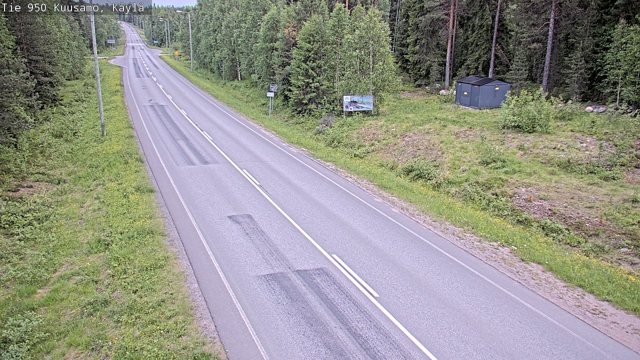 Kelikamerat Kuva Tie 950 Kuusamo, Käylä, Kuusamo, Pohjois-Pohjanmaa