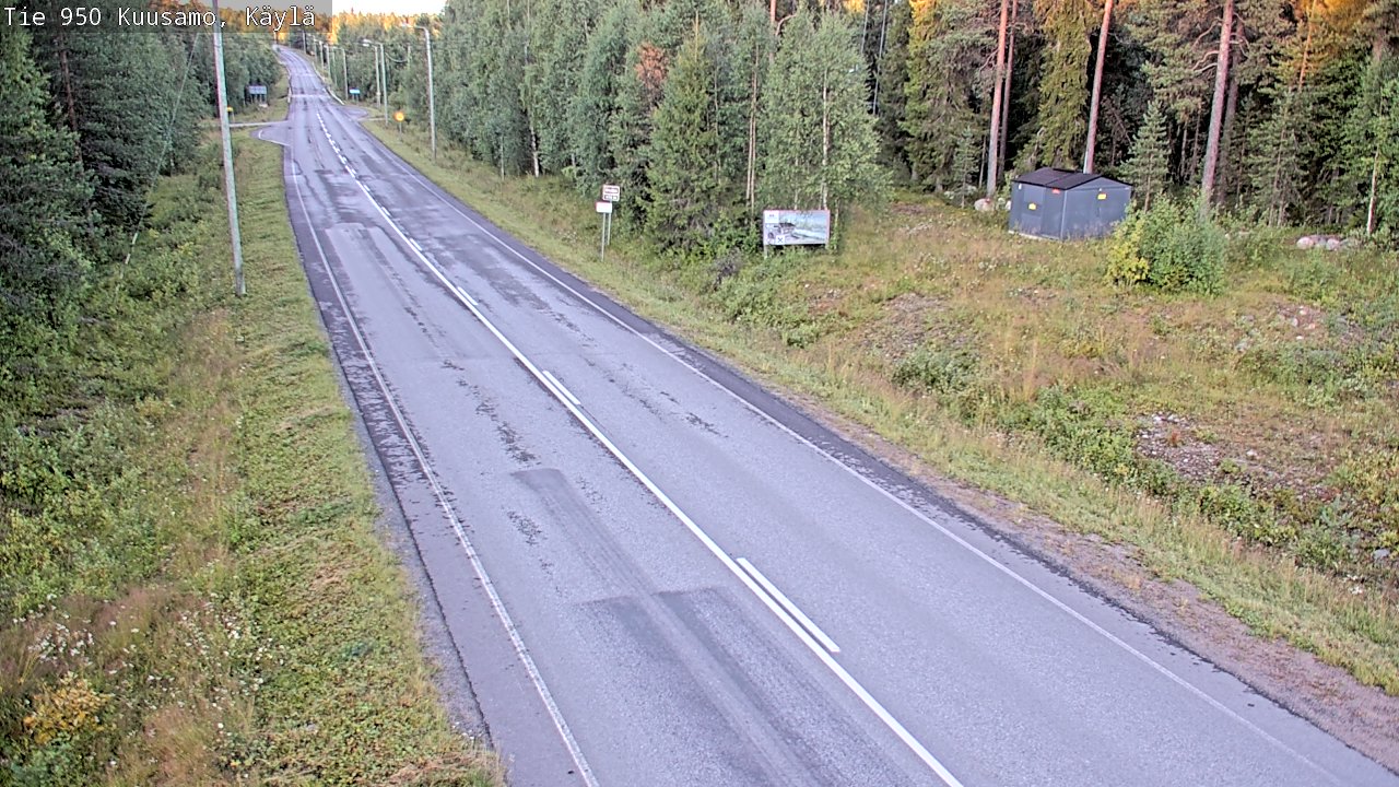 Kelikamerat Kuva Tie 950 Kuusamo, Käylä, Kuusamo, Pohjois-Pohjanmaa