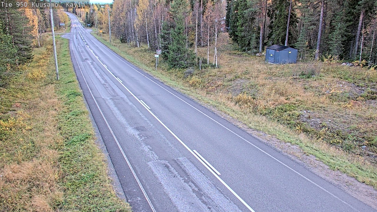 Weather Camera Image Road 950 Kuusamo, Käylä, Kuusamo, Pohjois-Pohjanmaa