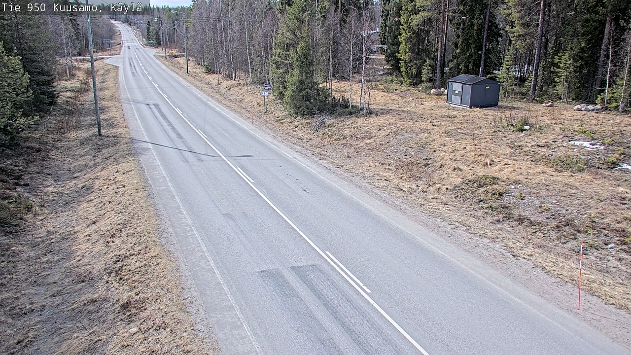 Kelikamerat Kuva Tie 950 Kuusamo, Käylä, Kuusamo, Pohjois-Pohjanmaa