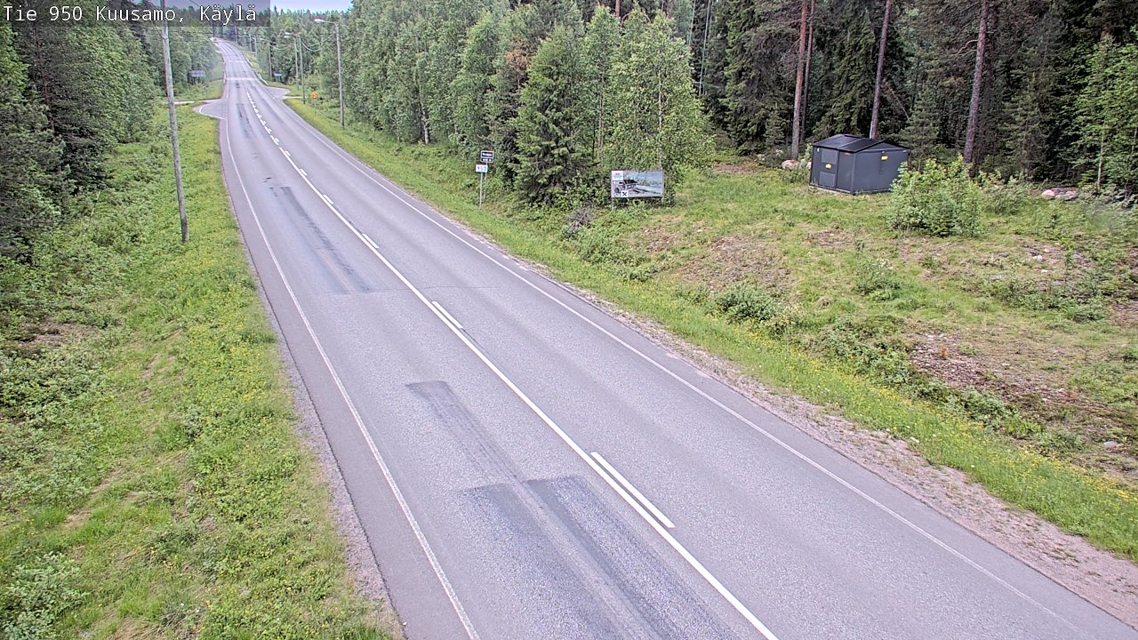 Kelikamerat Kuva Tie 950 Kuusamo, Käylä, Kuusamo, Pohjois-Pohjanmaa