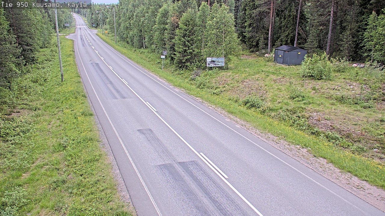 Kelikamerat Kuva Tie 950 Kuusamo, Käylä, Kuusamo, Pohjois-Pohjanmaa