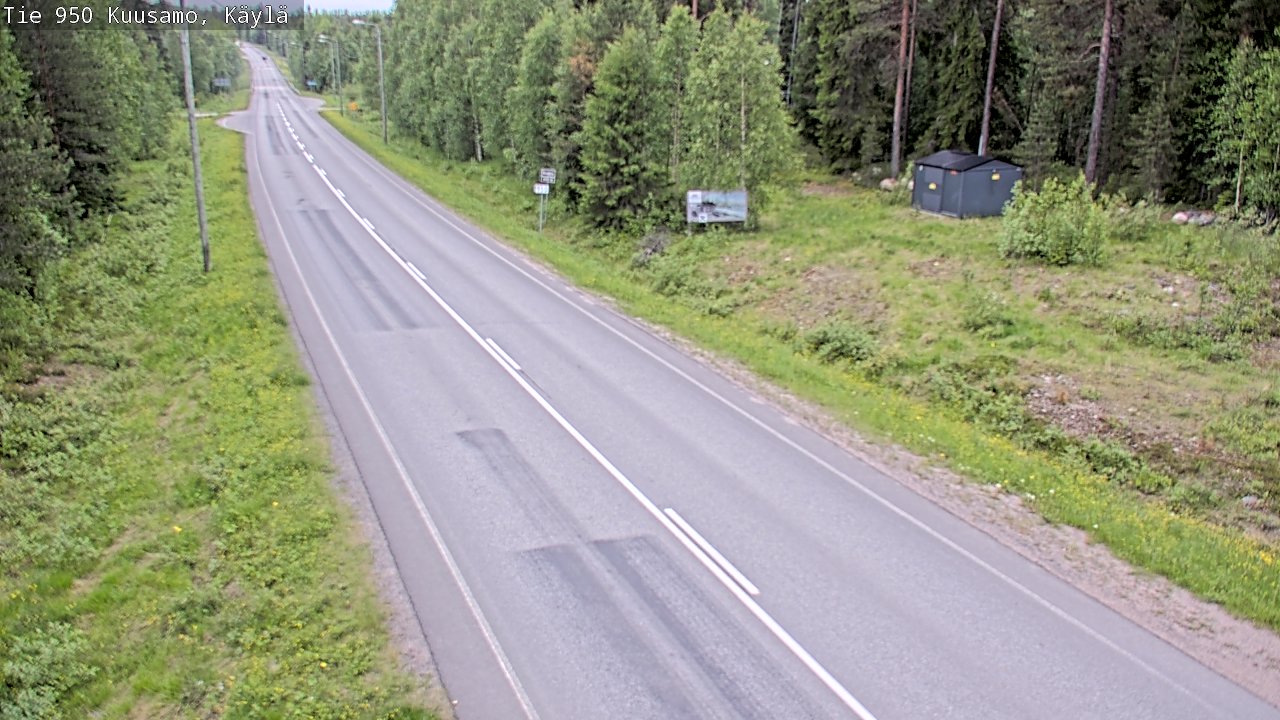 Kelikamerat Kuva Tie 950 Kuusamo, Käylä, Kuusamo, Pohjois-Pohjanmaa