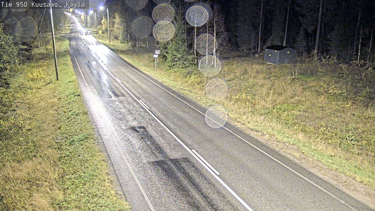 Weather Camera Image Road 950 Kuusamo, Käylä, Kuusamo, Pohjois-Pohjanmaa