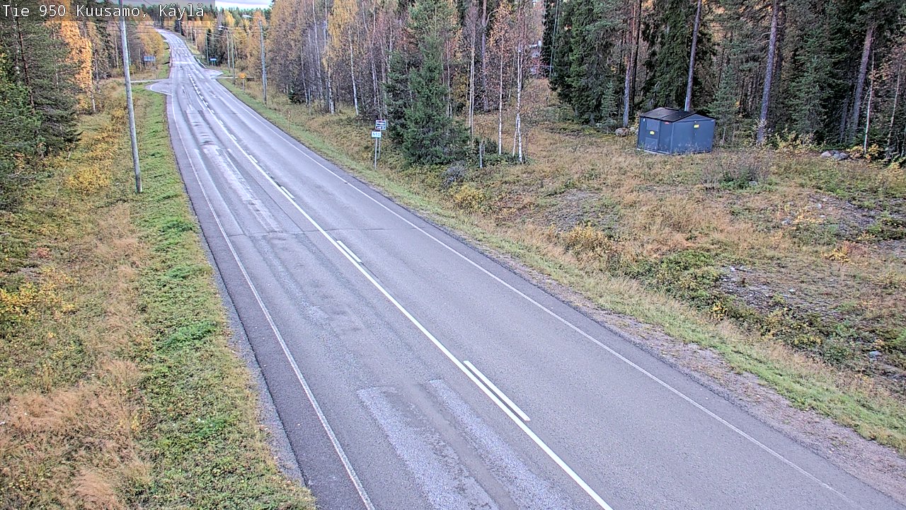 Weather Camera Image Road 950 Kuusamo, Käylä, Kuusamo, Pohjois-Pohjanmaa