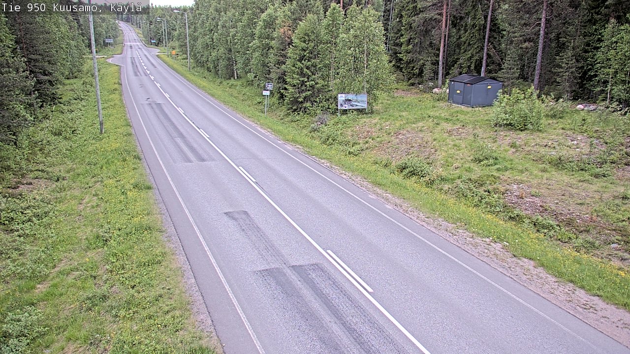 Kelikamerat Kuva Tie 950 Kuusamo, Käylä, Kuusamo, Pohjois-Pohjanmaa