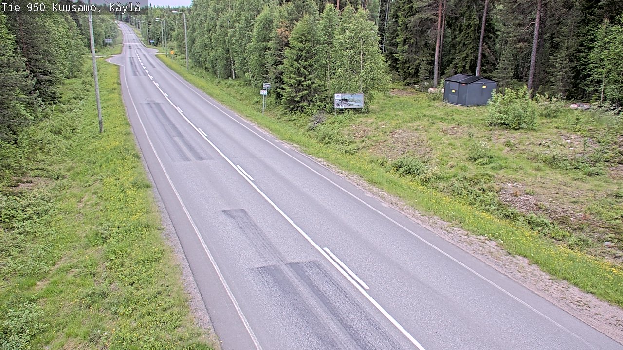 Kelikamerat Kuva Tie 950 Kuusamo, Käylä, Kuusamo, Pohjois-Pohjanmaa