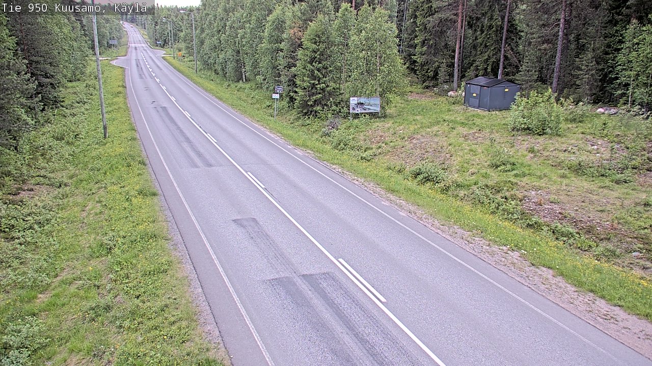 Kelikamerat Kuva Tie 950 Kuusamo, Käylä, Kuusamo, Pohjois-Pohjanmaa