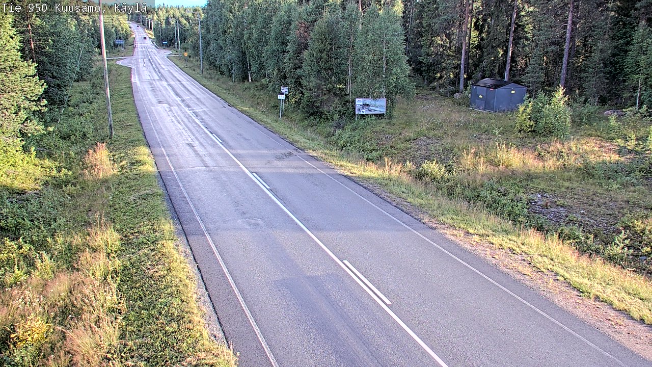 Kelikamerat Kuva Tie 950 Kuusamo, Käylä, Kuusamo, Pohjois-Pohjanmaa