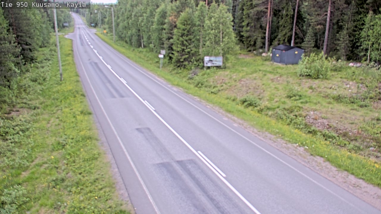 Kelikamerat Kuva Tie 950 Kuusamo, Käylä, Kuusamo, Pohjois-Pohjanmaa