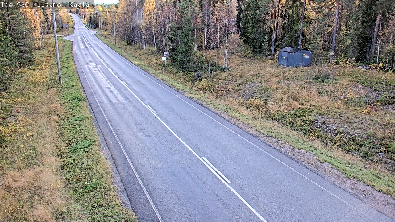 Weather Camera Image Road 950 Kuusamo, Käylä, Kuusamo, Pohjois-Pohjanmaa