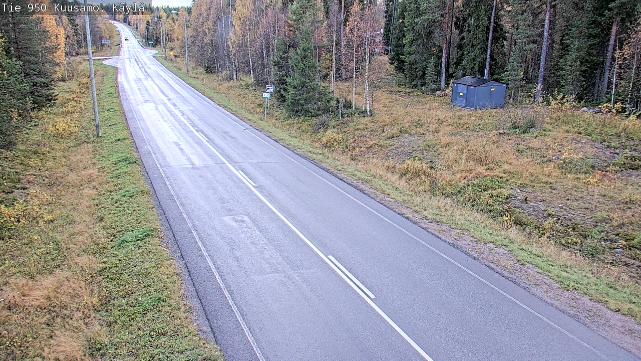 Weather Camera Image Road 950 Kuusamo, Käylä, Kuusamo, Pohjois-Pohjanmaa