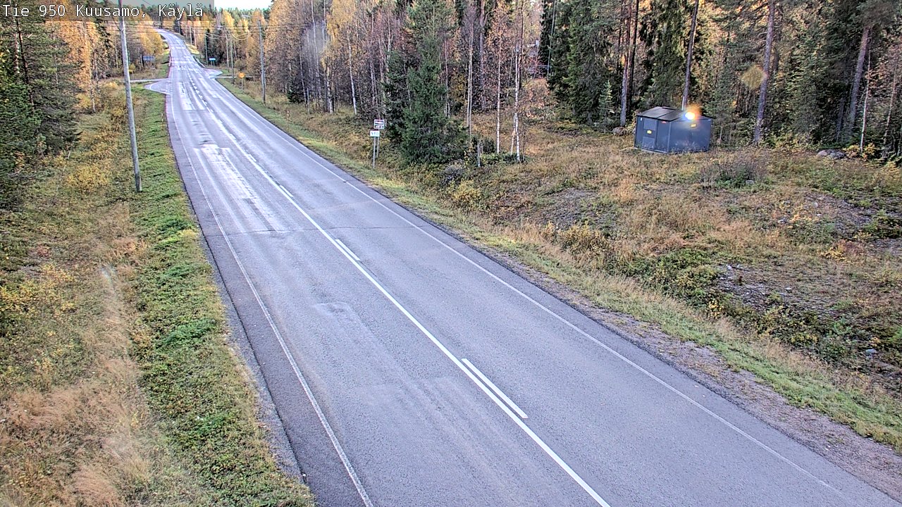Weather Camera Image Road 950 Kuusamo, Käylä, Kuusamo, Pohjois-Pohjanmaa