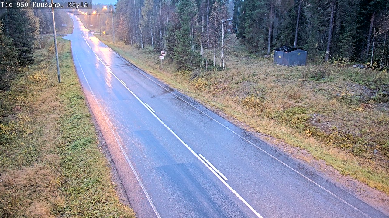 Weather Camera Image Road 950 Kuusamo, Käylä, Kuusamo, Pohjois-Pohjanmaa