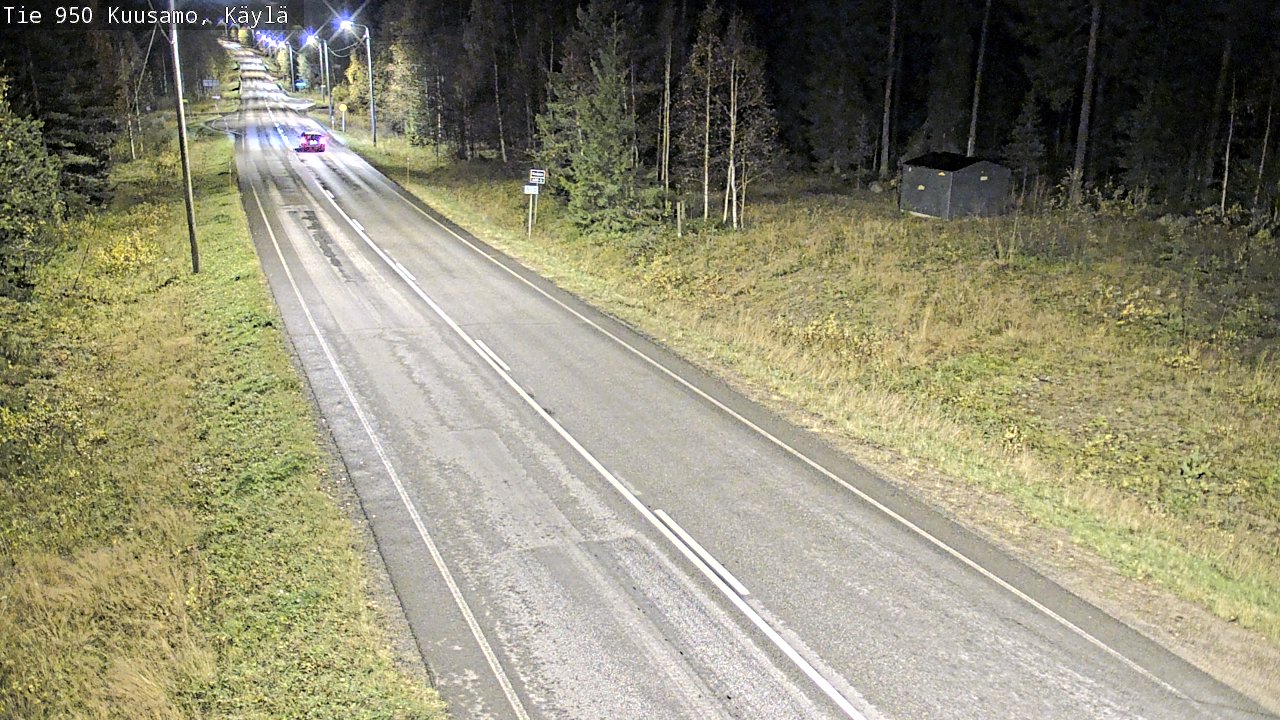 Weather Camera Image Road 950 Kuusamo, Käylä, Kuusamo, Pohjois-Pohjanmaa