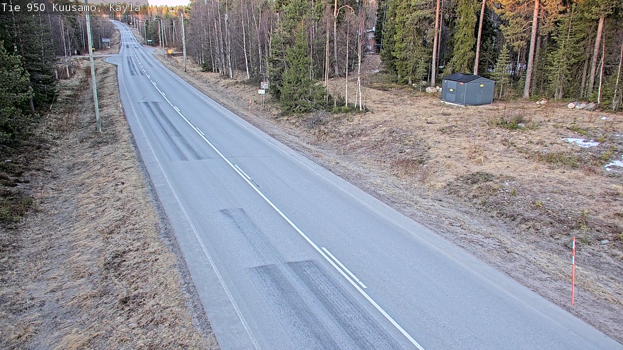 Weather Camera Image Road 950 Kuusamo, Käylä, Kuusamo, Pohjois-Pohjanmaa
