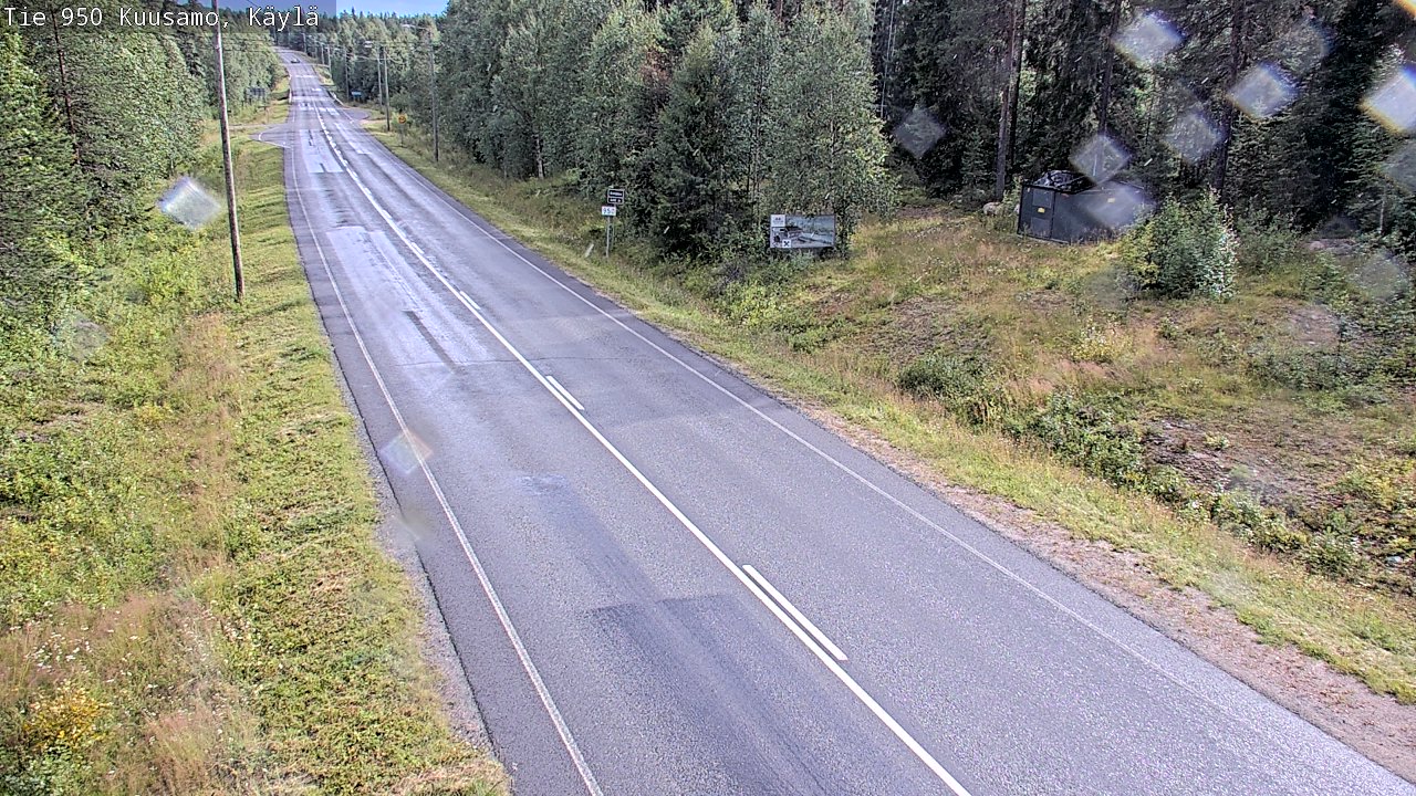Kelikamerat Kuva Tie 950 Kuusamo, Käylä, Kuusamo, Pohjois-Pohjanmaa