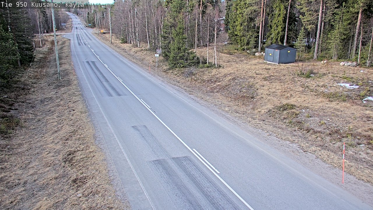 Kelikamerat Kuva Tie 950 Kuusamo, Käylä, Kuusamo, Pohjois-Pohjanmaa