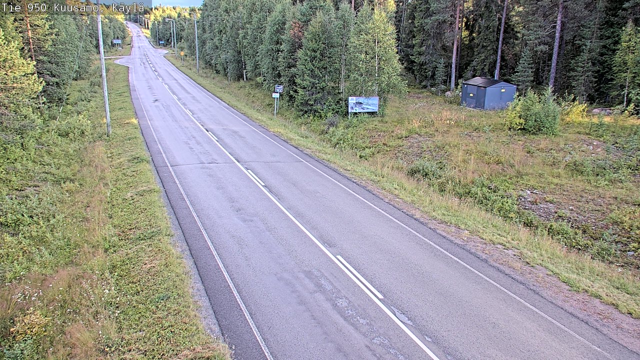 Kelikamerat Kuva Tie 950 Kuusamo, Käylä, Kuusamo, Pohjois-Pohjanmaa